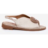 S. BARSKI Shimmering Women's Sandals With Decorative Detail S.Barski | ePonuda.com