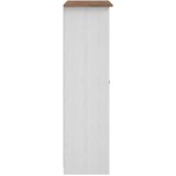  Ormar od borovine s 3 vrata bijeli 118 x 50 x 171,5 cm Panama | shoptok.hr