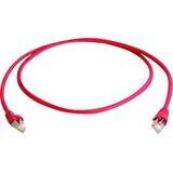 Telegärtner L00006A0042 RJ45 omrežni kabel\, Patch kabel CAT 6a S/FTP 20.00 m rdeča ognjevaren\, brez halogena\, UL-certificirano 1 kos, (20418762) | Shoptok.si