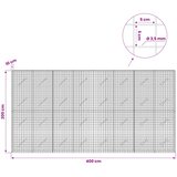  Gabion s žicom debljine 3,5 mm i mrežom 5x5 cm 400x10x200 cm | shoptok.hr