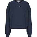 Tommy Hilfiger CLASSIC SCRIPT TERRY SWEATSHIRT Tamno plava Cijene