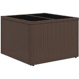 vidaXL 7-dijelni set vrtnih sofa od poliratana s jastucima smeđi | shoptok.hr