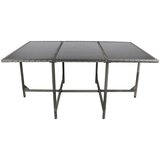 Ambia Garden Vrtna Miza Raloso, Siva, 170x110cm | Shoptok.si