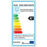 Xled led reflektor 30W, 6500K, 2400Lm , IP65, AC220-240V, beli Cene