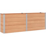 vidaXL Vrtna visoka greda Rjava 250 x 50 x 91 cm, (5000287853) | Shoptok.si