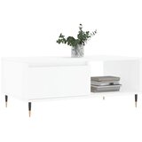  Stolić za kavu bijeli 90 x 50 x 36,5 cm od konstruiranog drva Bijela | shoptok.hr