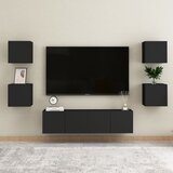  Noćni ormarići 2 kom crni 30,5 x 30 x 30 cm konstruirano drvo | Eponuda.com