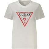 Guess Jeans SHORT SLEEVE T-SHIRT WOMEN WHITE Cene