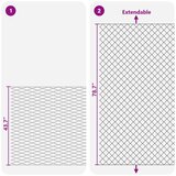  Ograda od lančane veze Zelena 2 x 20 m Čelik - 20 m | shoptok.hr