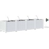  Vrtna saksija 4 pcs Bijeli 160 x 40 x 37,5 cm Plastika | Eponuda.com