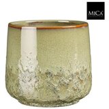  SAKSIJA MYLO 20,5*h.19CM ZELENA KERAMIČKA | Eponuda.ba