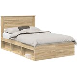  Krevetna konstrukcija Sonoma 120 x 190 cm Čvrsto borovo drvo | Eponuda.com