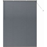 vidaXL Venecijanske žaluzije Temno siva 220 x 160 cm Aluminij, (5000178372) | Shoptok.si