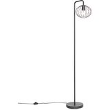 QAZQA Dizajn stoječa svetilka črna 23 cm - Margarita | Shoptok.si