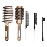 INF 5-delni set krtač za lase z divjimi ščetinami - okrogla in glavniki, (5000071038) | Shoptok.si