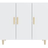  Komoda bijela 90x34x80 cm od konstruiranog drva | shoptok.hr