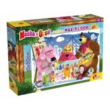 Lisciani Puzzle Maxi Masa I Meda 2u1 složi I oboji - 60 delova Cene