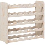  Stalak za vino 67,5 x 25 x 60 cm od masivne borovine | shoptok.hr
