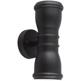 Elstead Lighting Elstead Malvern Zunanja stenska svetilka z 2 lučema, črna, IP44, GU10, (22099987) | Shoptok.si