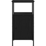  Noćni ormar 2 pcs Crni hrast 41 x 31 x 80 cm Konstruirano drvo | shoptok.hr