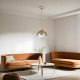 Opviq retro 3 eskitme beyaz Camlı Sarkıt goldwhite chandelier | ePonuda.com