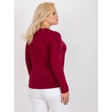 RELEVANCE Blouse-RV-BZ-7302.23-burgundy | ePonuda.com