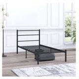 Hanah home krevet basic black 90 x 190 | ePonuda.com