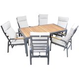 Rojaplast Aluminijasta vrtna miza 100x180 cm Annecy – | Shoptok.si