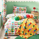 Catherine Lansfield Otroška posteljnina za zakonsko posteljo 200x200 cm Curious Caterpillar – | Shoptok.si