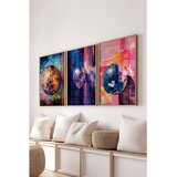 WALLXPERT Ç-300796 - 5070 višenamenski dekorativni set slika (3 komada) | Eponuda.com