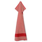 JUNA Crveni ručnik od organskog pamuka od frotira 70x140 cm Check – | shoptok.hr