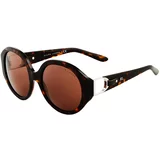 Polo Ralph Lauren Sunčane naočale '0RL8188Q' smeđa / konjak / bijela