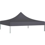 vidaXL Streha za vrtni šotor 2x2 m antracit 270 g/m² | Shoptok.si