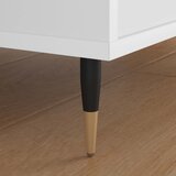  Noge namještaja 12 pcs Crna i zlatna Ø 40 x 98 mm Željezo | shoptok.hr