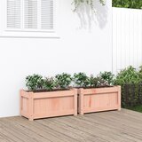 Maison Chic Vrtno cvetlično korito - Cvetlični Lonec 2 kosa trden les douglas, (21789994) | Shoptok.si