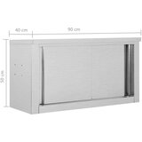  Zidni ormarić s kliznim vratima 90x40x50 cm čelični | shoptok.hr