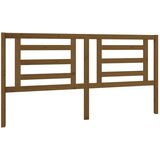  Posteljno vzglavje medeno rjavo 186x4x100 cm trdna borovina, (20646432) | Shoptok.si