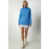 Happiness İstanbul Sweater - Blue - Oversize cene