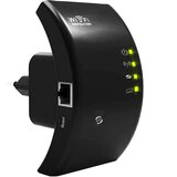 Bežični 2,4 GHz WIFI repetitor usmjerivač pojačivač signala 300Mb/s WPS 100m crni | shoptok.hr