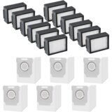 INF 12 paketov filtrov za sesalnik in 6 paketov vrečk za sesalnik za iRobot Roomba i3/i3+/i4/i4+/i6/i6+/i7/i7+/j7, (21542130) Cene
