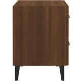 Nočna omarica 2 kosa rjavi hrast 40x35x47,5 cm, (20731123) | Shoptok.si