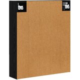 Kupaonski ormar s ogledalom Zidne Crni hrast 60 x 14.5 x 70 cm | shoptok.hr
