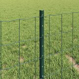 Euro ograda s postom 10 x 0,4 m Čelik premazan PVC-om Zelena | shoptok.hr