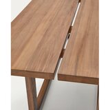 Kave Home Blagovaonski stol od masivne tikovine u prirodnoj boji 100x220 cm Sashi – | shoptok.hr