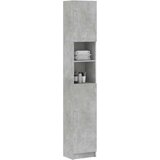  Kopalniška omarica betonsko siva 32x25,5x190 cm iverna plošča, (20579993) | Shoptok.si