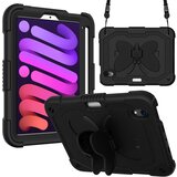 JTech Ohišje za iPad Mini 6 8,3" Stojalo Butterfly in ramenski trak Black, (22025917) | Shoptok.si