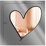 WALLXPERT dekorativno ogledalo Ozgl517 rose gold | Eponuda.com