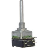Potentiometer Service 63250-01402-5838/B100K Vrtljivi potenciometar 1-stupanjski, S pritisnim-poteznim prekidačem Mono 0.2 W 100 Cijene