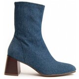 Leindia Mestni škornji 94638 Modra | Shoptok.si