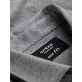 Ombre Men's shirt with pocket REGULAR FIT - grey melange | Eponuda.ba